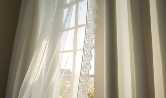 Firany i zasłony w stylu glamour, loft i boho – inspiracje